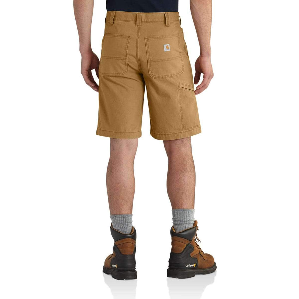 Carhartt Rugged Flex® Relaxed Fit Canvas Work Short — Hickory-918, additional manufacturer view