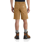 Carhartt Rugged Flex® Relaxed Fit Canvas Work Short — Hickory-918, additional manufacturer view