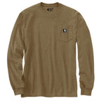 Carhartt Irvine Relaxed Camo Badge Long-Sleeve T-Shirt — GR8-Night Fatigue Heather, additional manufacturer view
