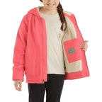 Carhartt Kids Child Canvas Active Jacket — Med Pink-P391, lining detail
