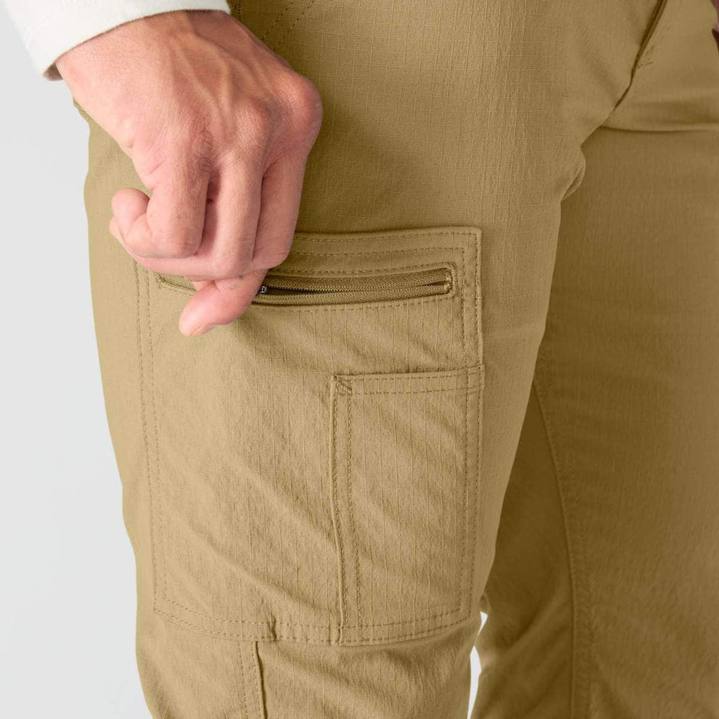 Carhartt Relaxed Tapered Force® Ripstop Cargo Pant — Sandstone-A58, additional manufacturer view