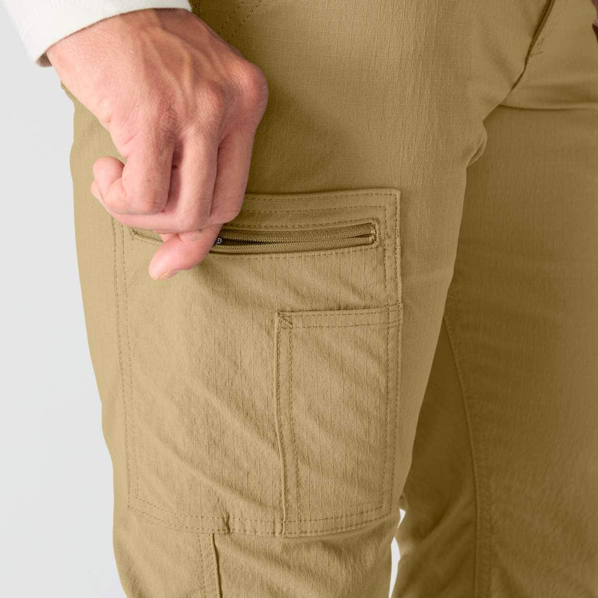 Carhartt Relaxed Tapered Force® Ripstop Cargo Pant — Sandstone-A58, additional manufacturer view