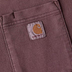 Carhartt Relaxed Fit Midweight Garment Dye French Terry Crewneck Pocket Sweatshirt — BB3-Dark Sepia, additional manufacturer view