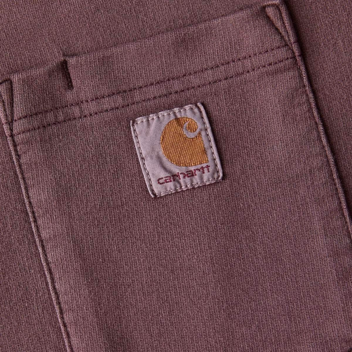 Carhartt Relaxed Fit Midweight Garment Dye French Terry Crewneck Pocket Sweatshirt — BB3-Dark Sepia, additional manufacturer view
