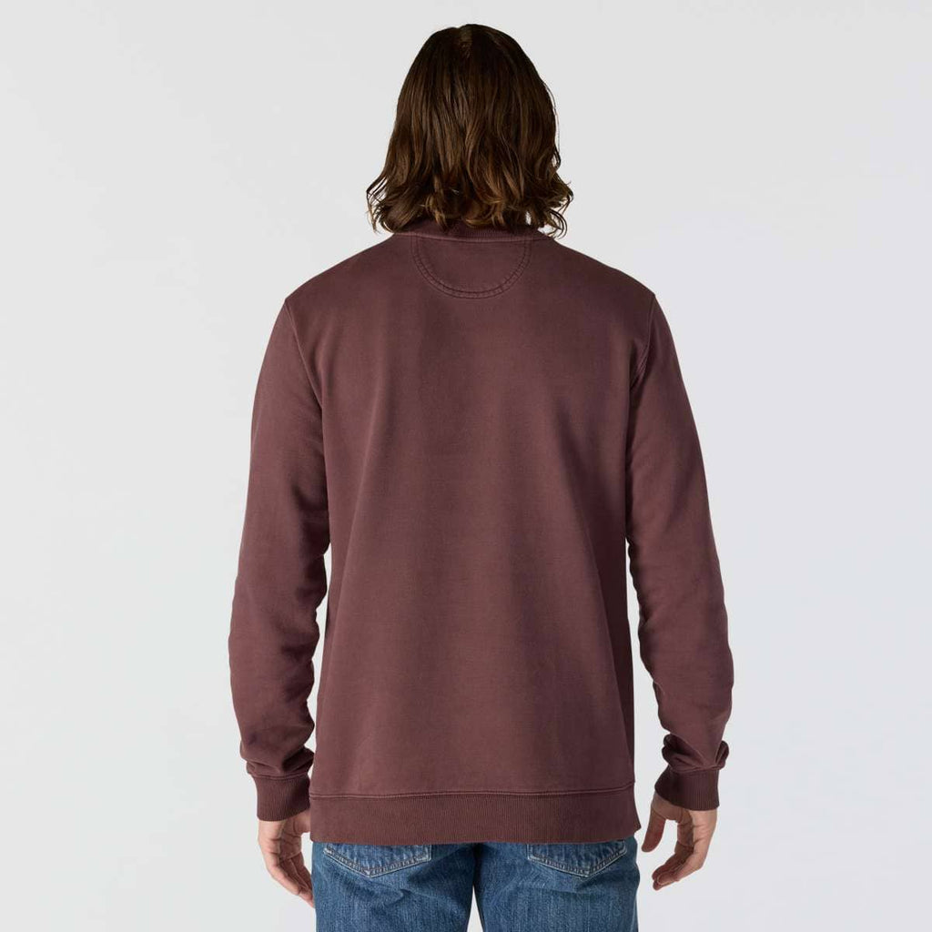 Carhartt Relaxed Fit Midweight Garment Dye French Terry Crewneck Pocket Sweatshirt — BB3-Dark Sepia, additional manufacturer view