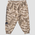 Carhartt Kids Fleece Sand Camo Logo Sweatpant Infant — Sand-CT57, front product view