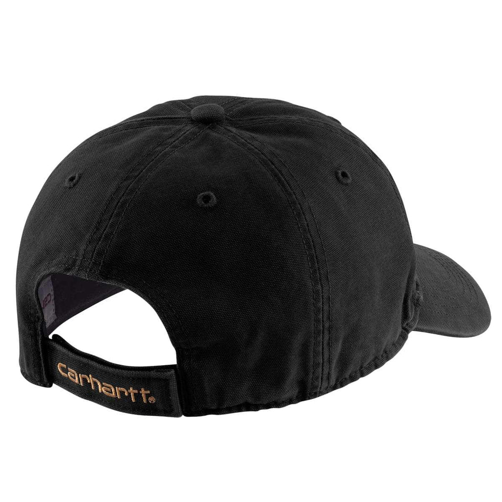 Carhartt Odessa Leatherette Cap — 001-Black, additional manufacturer view