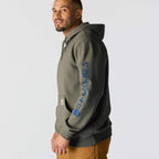 Carhartt Iconic K288 Logo Sweatshirt - Seasonal — DOV-Dusty Olive, additional manufacturer view
