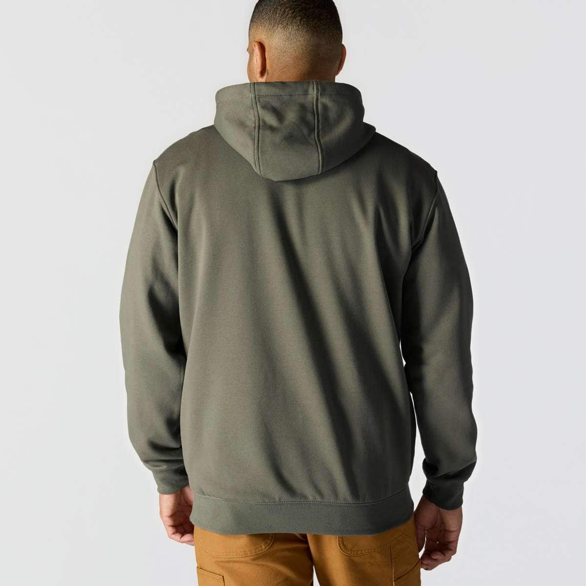 Carhartt Iconic K288 Logo Sweatshirt - Seasonal — DOV-Dusty Olive, additional manufacturer view