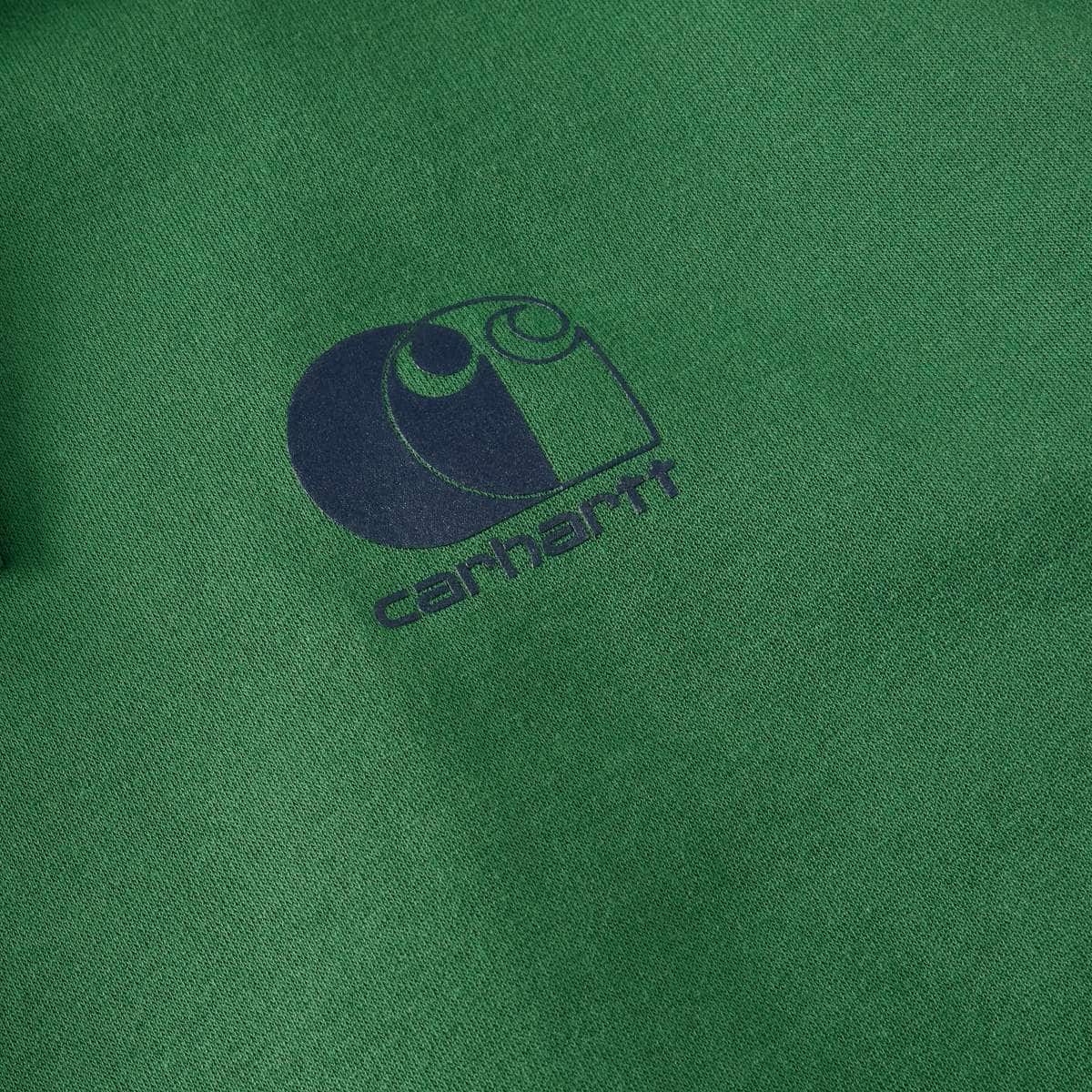 Carhartt Force Relaxed Fit Lightweight Logo Graphic Sweatshirt SP26 — Douglas Fir-GO2, additional manufacturer view