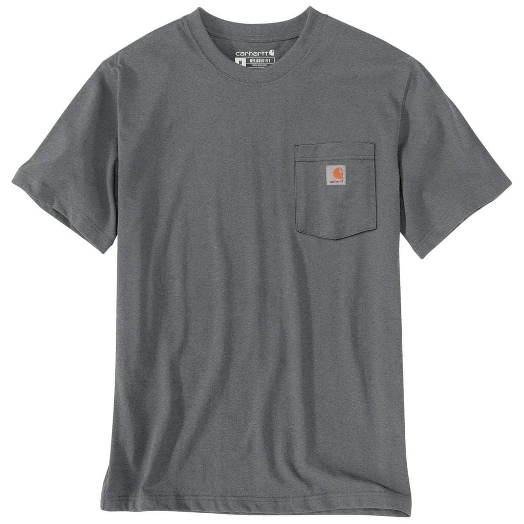 Carhartt Irvine Relaxed Truck T-Shirt — E87-Weathered Ash Heather, additional manufacturer view