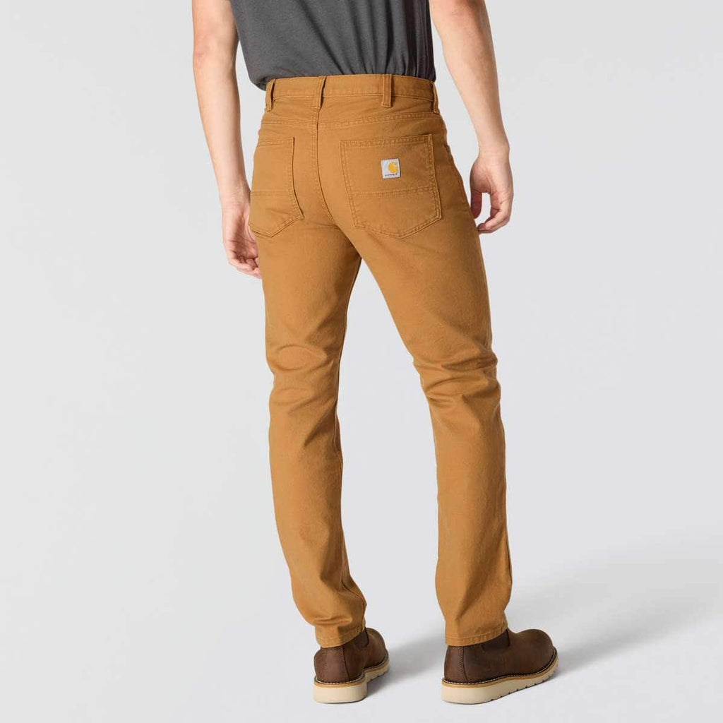 Carhartt Rugged Flex® Slim Fit Duck 5-Pocket Tapered Work Pant — Carhartt Brown, additional manufacturer view