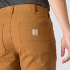 Carhartt Rugged Flex® Slim Fit Duck 5-Pocket Tapered Work Pant — Carhartt Brown, additional manufacturer view