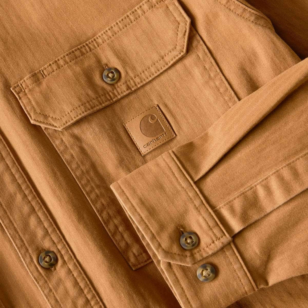 Carhartt Newcastle Shirt Jac — Carhartt Brown-BRN, additional manufacturer view