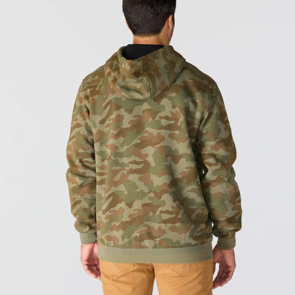 Carhartt Marquette Camo Sweatshirt — Army Green Camo, additional manufacturer view