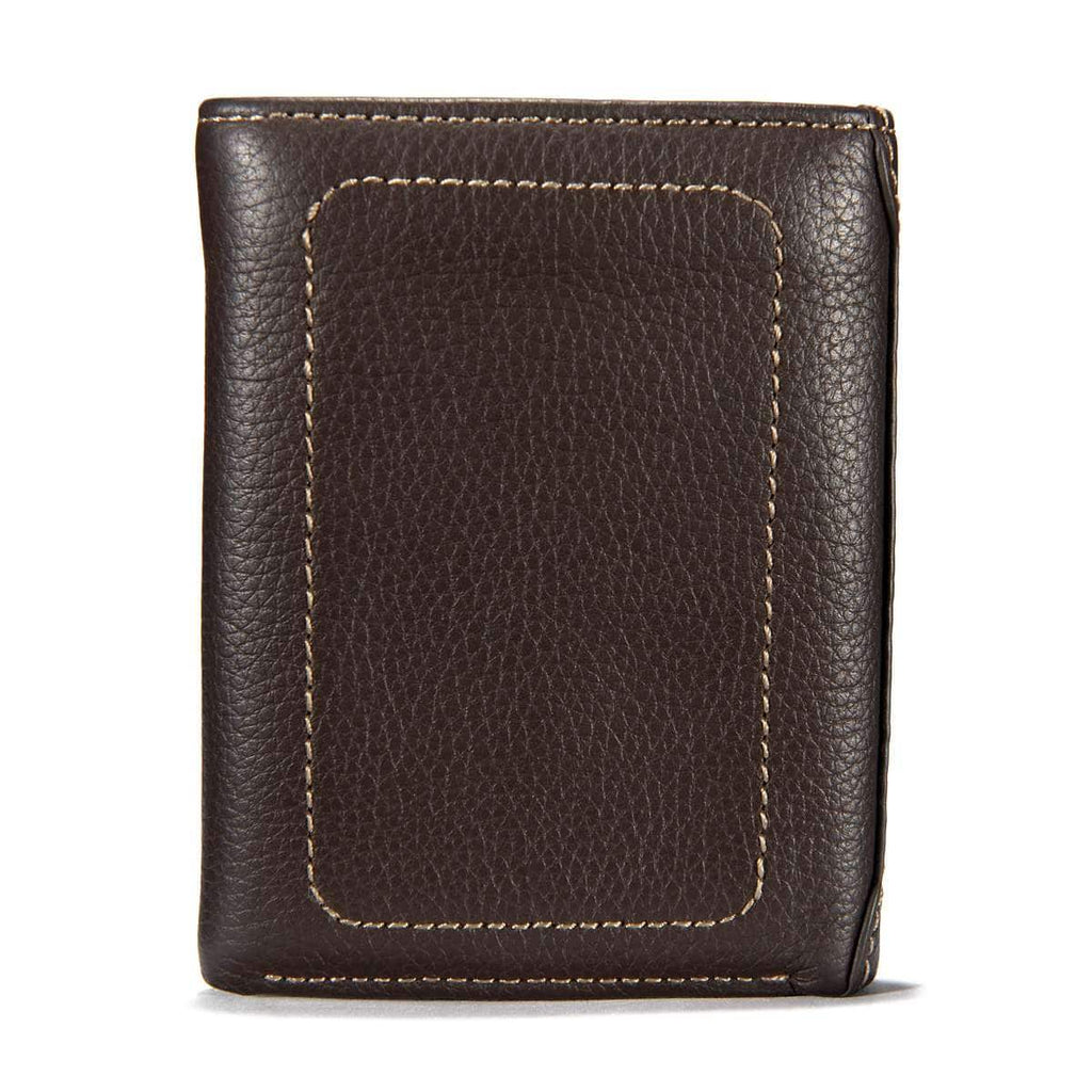 Carhartt Milled Pebble Trifold Wallet — Brown, additional manufacturer view