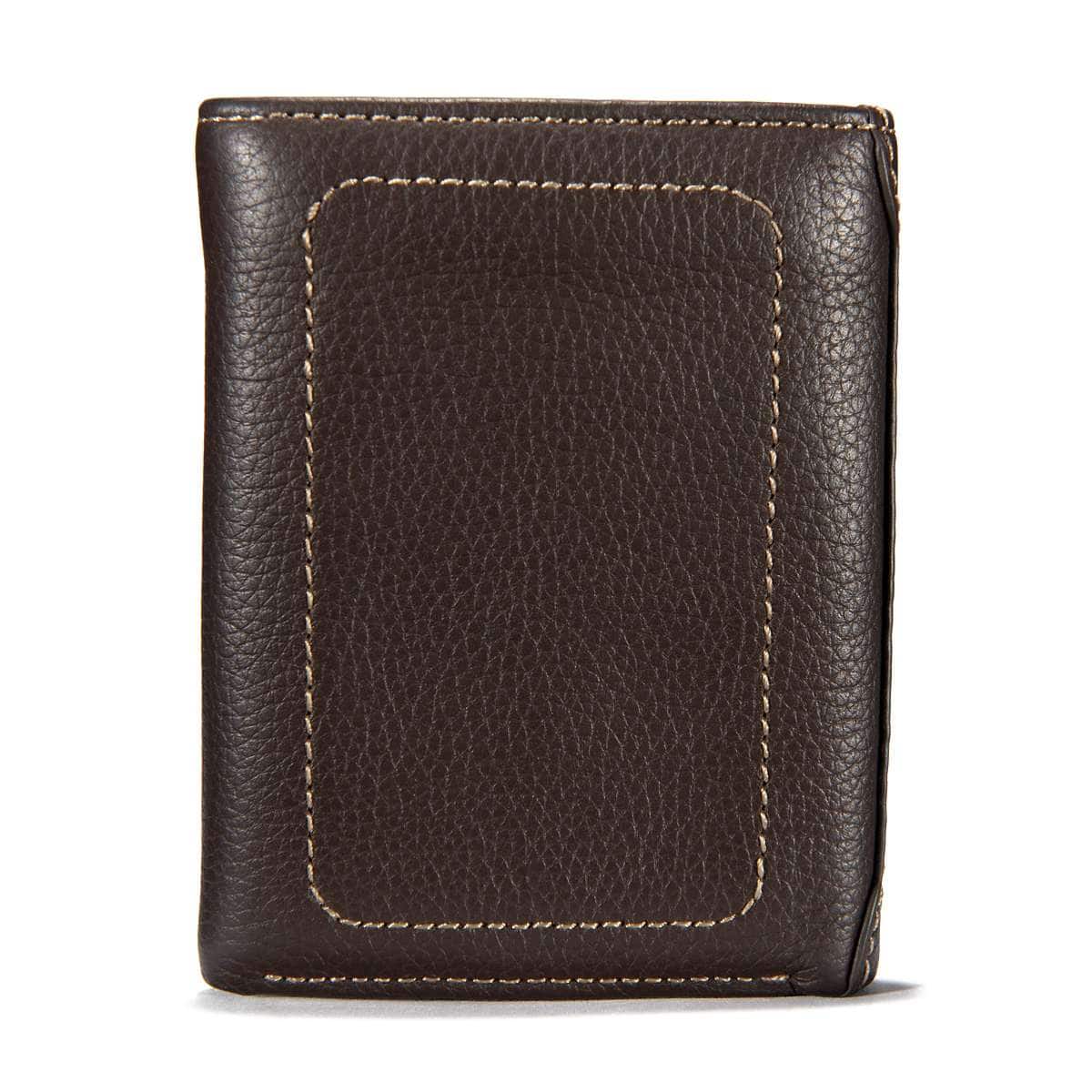 Carhartt Milled Pebble Trifold Wallet — Brown, additional manufacturer view