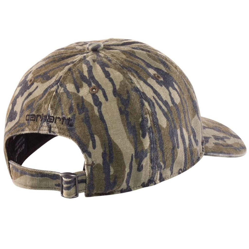 Carhartt Canvas Camo Cap — Mossy Oak Bottomland Camo, additional manufacturer view