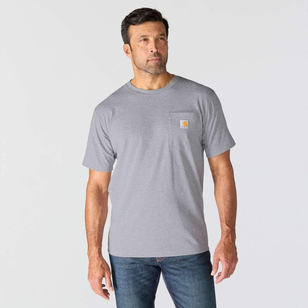 Carhartt Irvine Relaxed Horse T-Shirt — 034-Heather Gray, additional manufacturer view