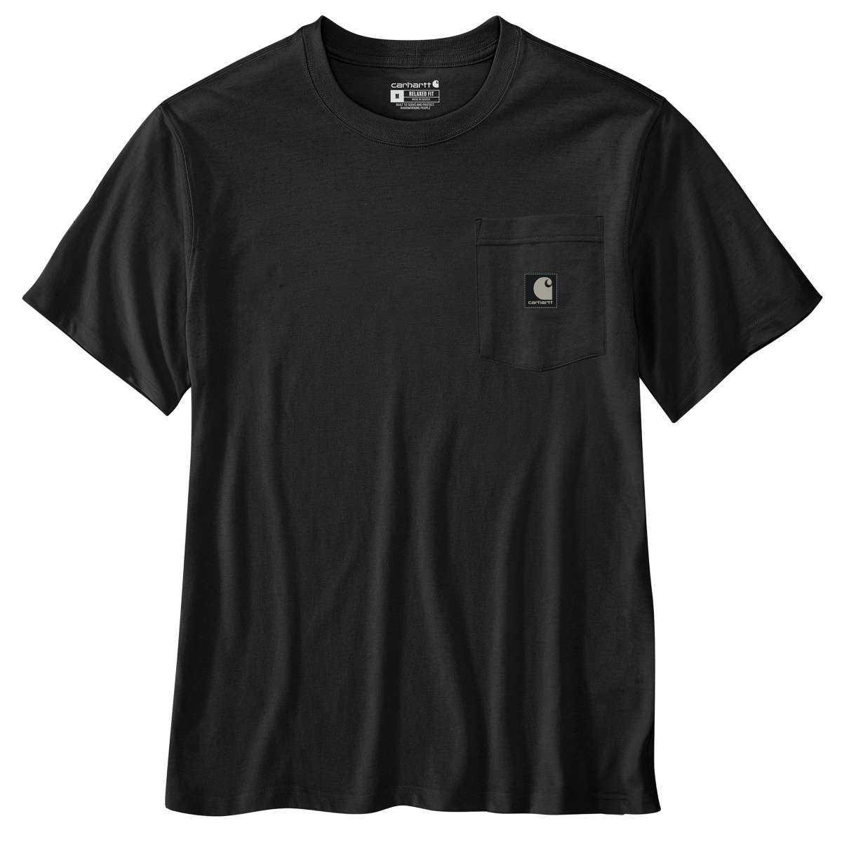 Carhartt Relaxed Fit Lightweight Short-Sleeve Pocket Camo Graphic T-Shirt — N04-Black, additional manufacturer view