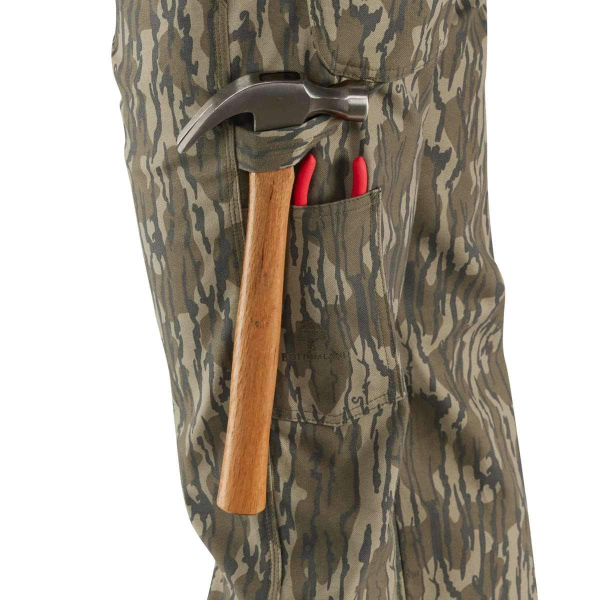 Carhartt Relaxed Straight Rugged Flex® Duck Camo Dungaree — Mossy Oak Bottomland Camo, additional manufacturer view