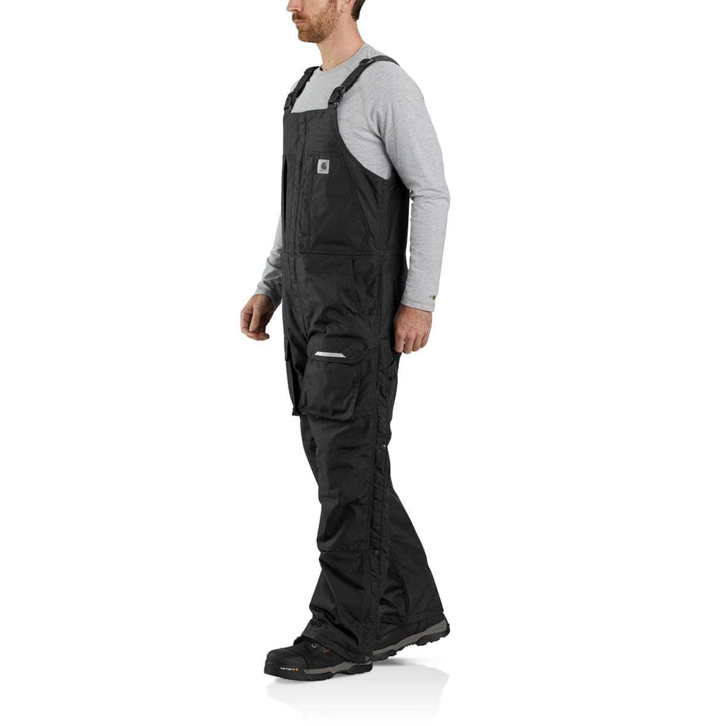 Carhartt Yukon Extremes Loose Fit Insulated Bib Overalls — Black, additional manufacturer view