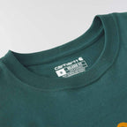Carhartt Irvine Relaxed Script 1889 T-Shirt — HV0-Dark Harbor Teal, additional manufacturer view