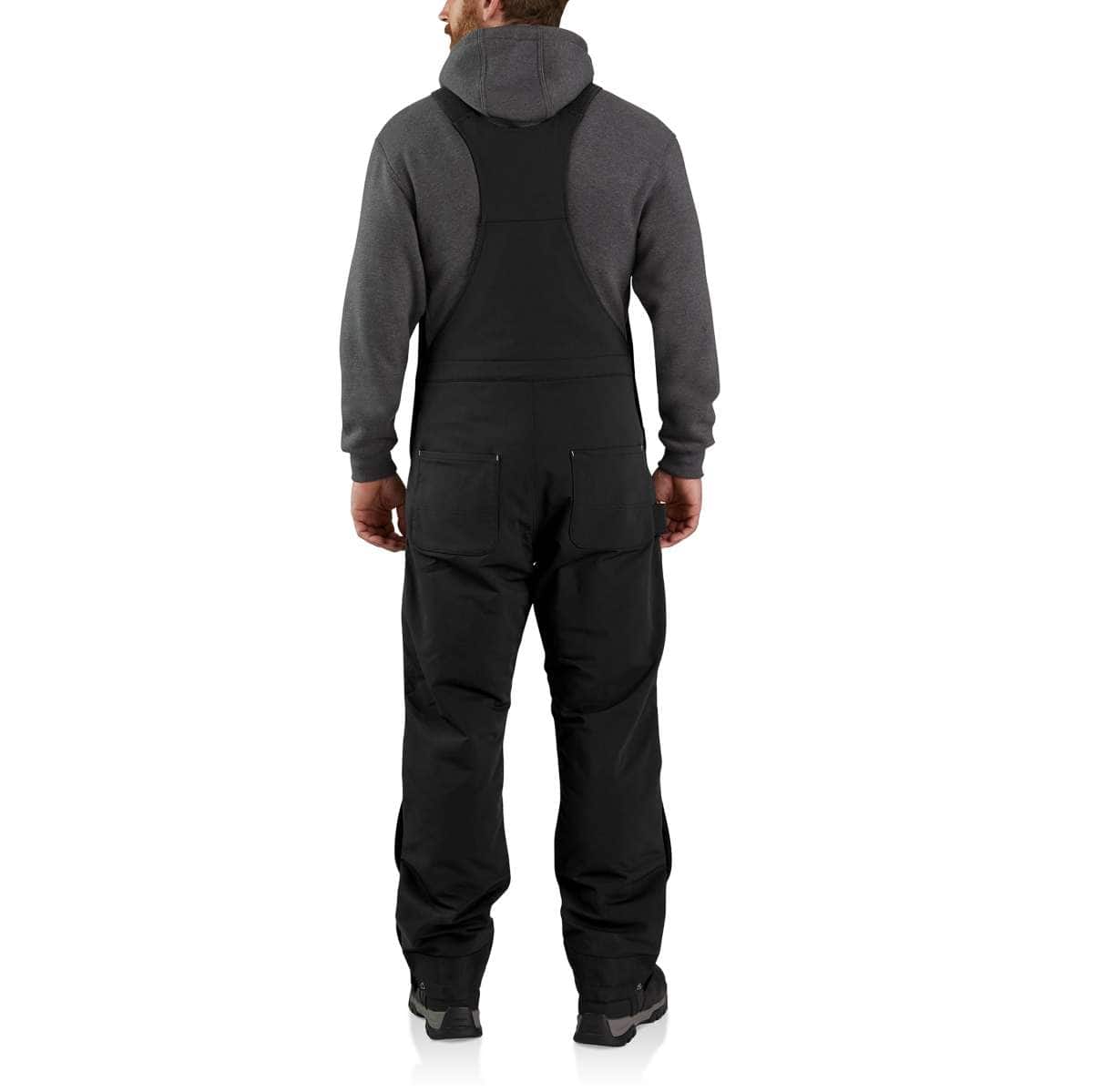 Carhartt Super Dux™ Relaxed Fit Insulated Bib Overall — Black, additional manufacturer view