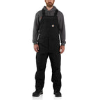 Carhartt Super Dux™ Relaxed Fit Insulated Bib Overall — Black, manufacturer product photo
