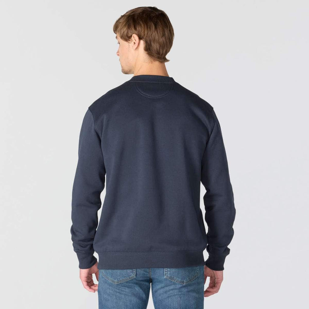 Carhartt Sawyer Bison Crewneck Sweatshirt — I26-Navy, additional manufacturer view