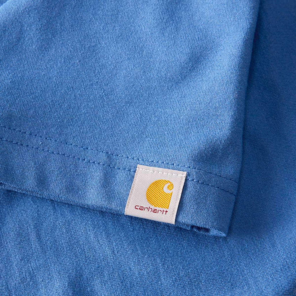 Carhartt Irvine Relaxed Fishing T-Shirt — Dark Tranquil Blue, additional manufacturer view
