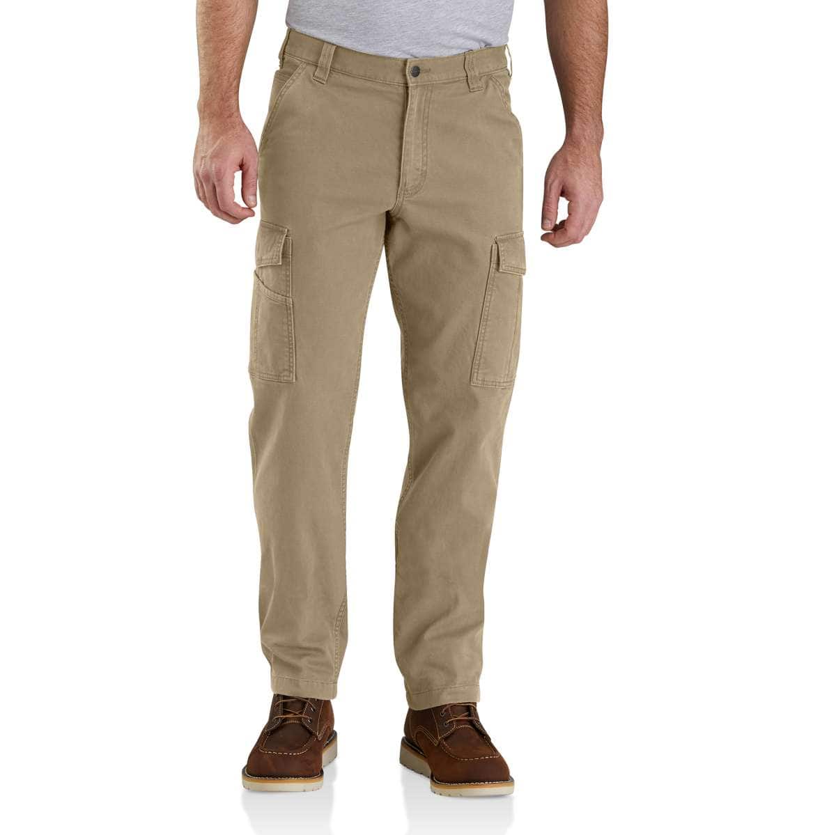 Carhartt Rugged Flex® Rigby Cargo Pant — 253-Dark Khaki, manufacturer product photo