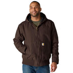 Carhartt Washed Duck Insulated Active Jac — DKB-Dark Brown, manufacturer product photo