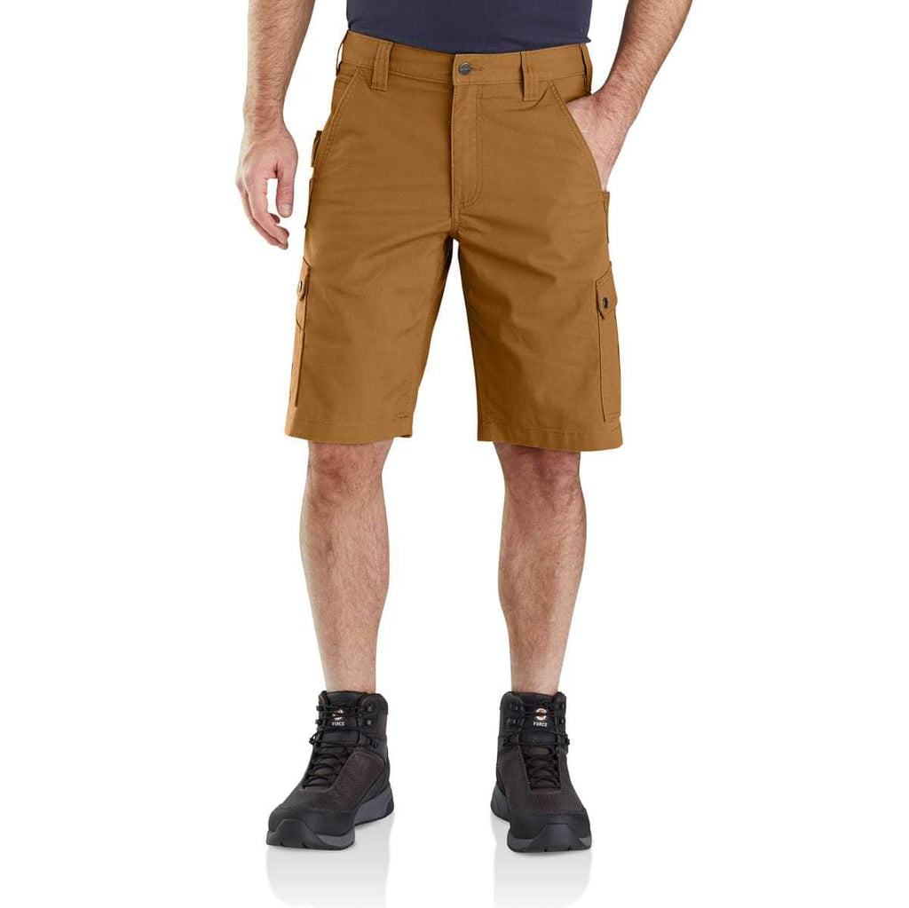 Carhartt Relaxed 11" Ripstop Cargo Short — Carhartt Brown-BRN, manufacturer product photo