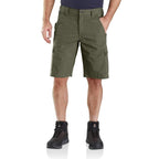 Carhartt Relaxed 11" Ripstop Cargo Short — Basil-G72, manufacturer product photo