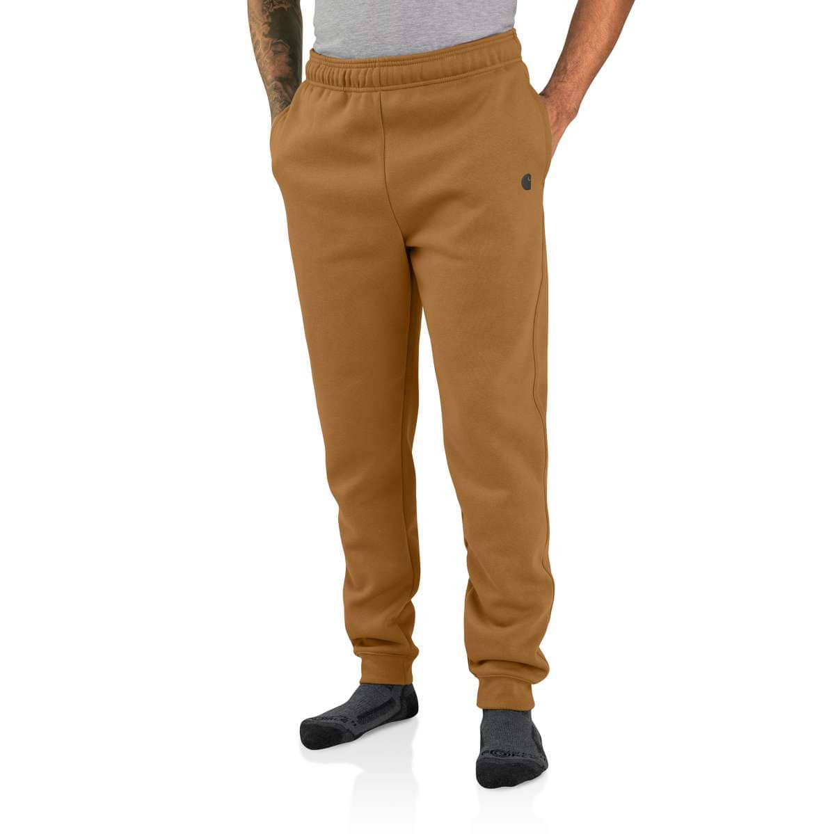 Carhartt Sweatpants — Carhartt Brown, manufacturer product photo