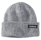Carhartt Rib Knit Carhartt Patch Beanie — E74-Anchor Grey, manufacturer product photo