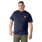Carhartt Force Relaxed T-Shirt — I26-Navy, manufacturer product photo
