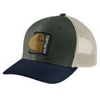 Carhartt Canvas Mesh-Back C Patch Cap — G15-Forestry Green, manufacturer product image