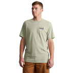 Carhartt Relaxed Fit Lightweight Short-Sleeve Script Patch T-Shirt — GI7-Sage, manufacturer product image