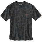 Carhartt Relaxed Fit Lightweight Short-Sleeve Pocket Camo Logo Graphic T-Shirt — EA8-Shadow Signature Camo, manufacturer product image