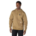 Carhartt Force Relaxed Fit Lightweight Logo Graphic Sweatshirt SP26 — Night Fatigue Heather-GR8, manufacturer product photo