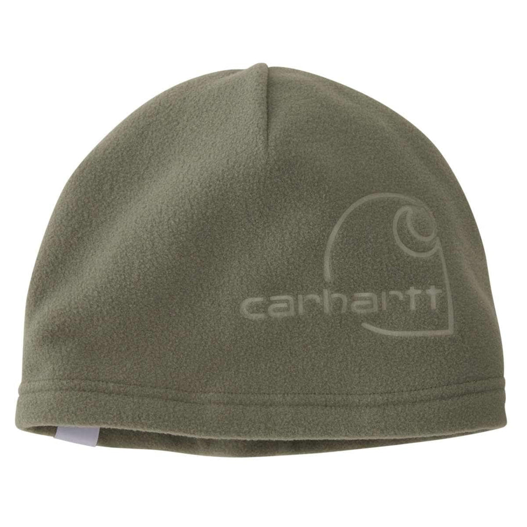 Carhartt Fleece Debossed Hat — DOV-Dusty Olive, manufacturer product photo