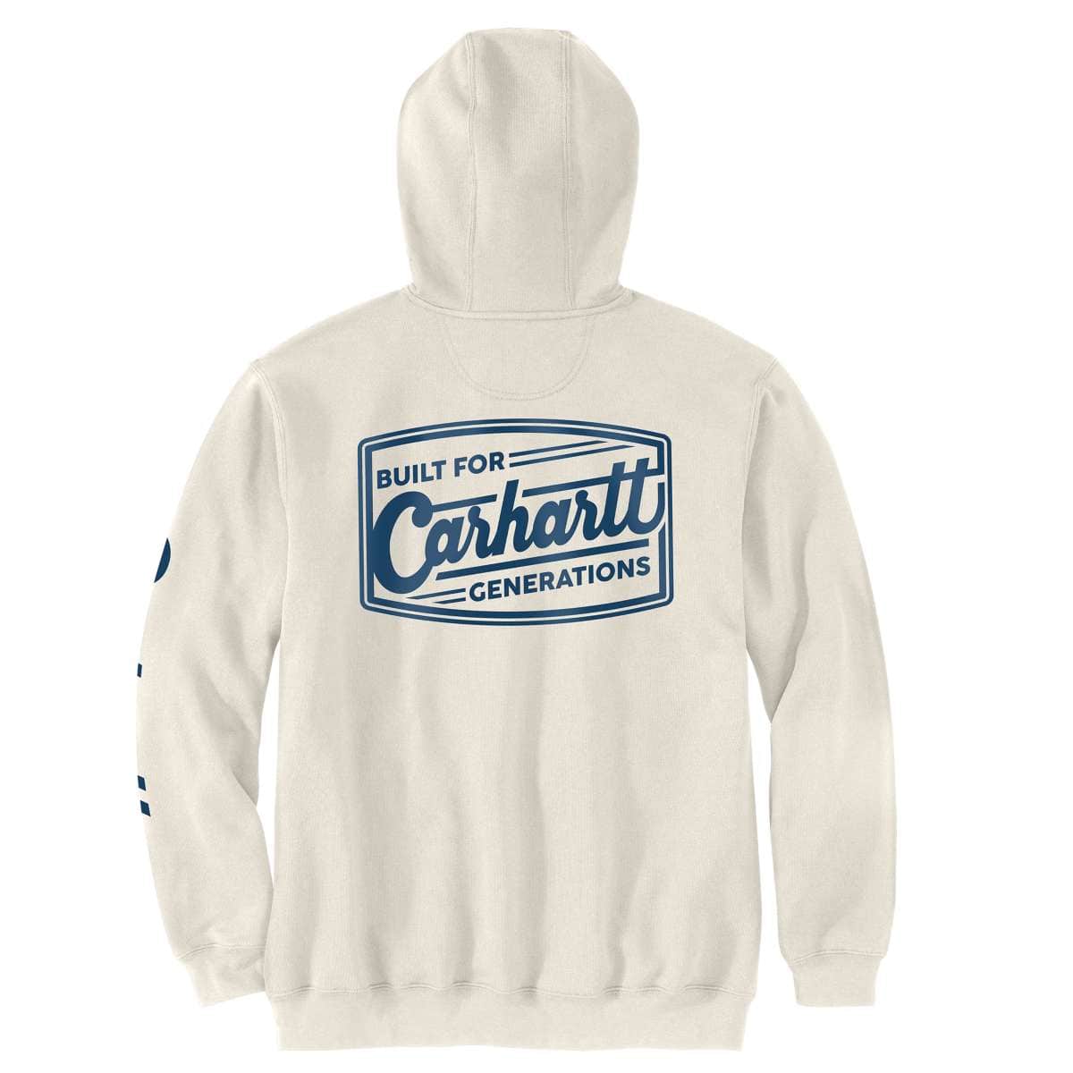 Carhartt Loose Fit Midweight Built Graphic Sweatshirt — W03-Malt, manufacturer product photo