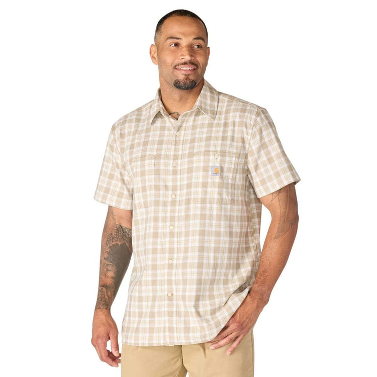 Carhartt Bozeman Relaxed Short Sleeve Plaid Shirt