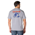 Carhartt Irvine Relaxed Horse T-Shirt — 034-Heather Gray, manufacturer product photo