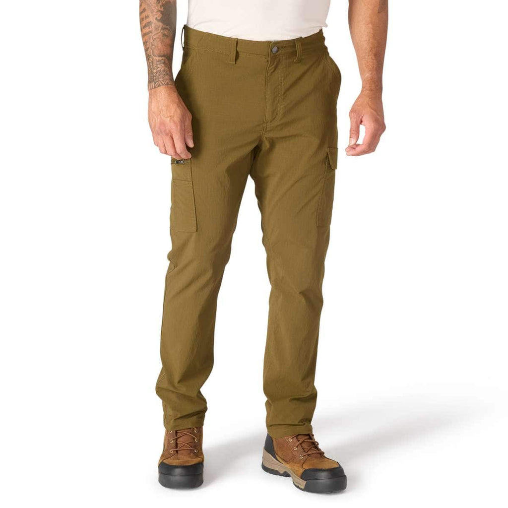 Carhartt Relaxed Tapered Force® Ripstop Cargo Pant — Burnished Logs-GN6, manufacturer product photo
