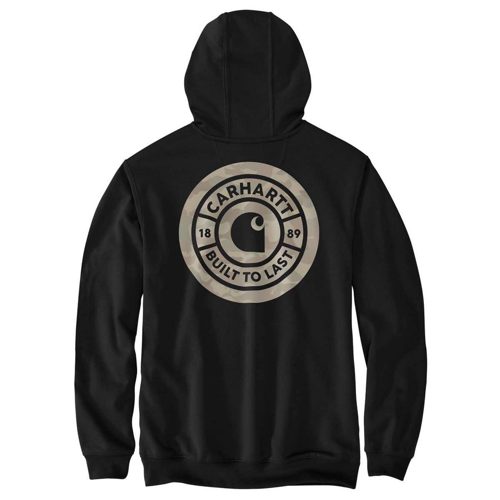 Carhartt Sawyer Camo Sweatshirt — Black-N04, manufacturer product image