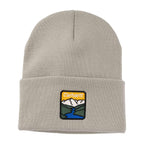 Carhartt Men's River Cuffed Beanie — Gray Dunes-EE2, manufacturer product photo