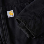 Carhartt Washed Duck Insulated Active Jac — BLK-Black, additional manufacturer view
